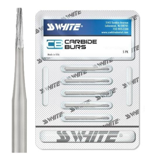 SS White 14070-5 Friction Grip FG #700 Surgical Length Taper Fissure Crosscut Carbide Burs 5/Pk SS White 14070-5 Friction Grip FG #700 Surgical Length Taper Fissure Crosscut Carbide Burs 5/Pk